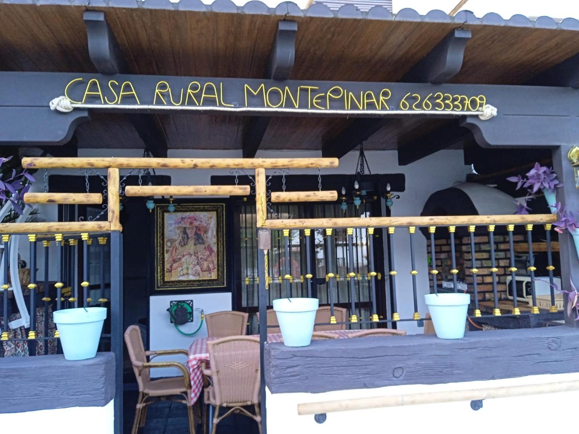 Casa Rural Montepinar Эль-Боске Экстерьер фото